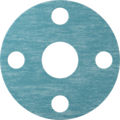 McMaster 9472K633 Oil-Resistant Aramid-Reinforced Buna-N Gasket with Bolt Holes, for 1 Pipe Size, ANSI Class 150 Thickness 1/8 in