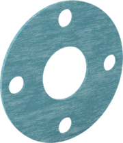 McMaster 9472K635 Oil-Resistant Aramid/Buna-N Gasket with Bolt Holes, for 1-1/2 Pipe Size, ANSI Class 150, 1/8" Thick