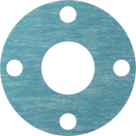 McMaster 9472K636 Oil-Resistant Aramid/Buna-N Gasket with Bolt Holes, for 2 Pipe Size, ANSI Class 150, 1/8" Thick
