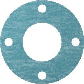 McMaster 9472K638 Oil-Resistant Aramid/Buna-N Gasket with Bolt Holes, for 3 Pipe Size, ANSI Class 150, 1/16" Thick