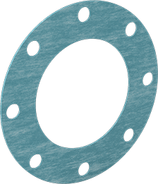 McMaster 9472K643 Oil-Resistant Aramid/Buna-N Gasket with Bolt Holes, for 6 Pipe Size, ANSI Class 150, 1/8" Thick