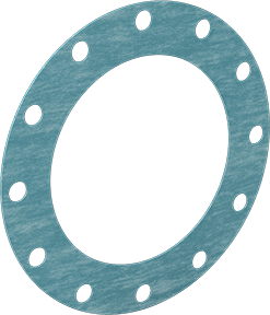 McMaster 9472K645 Oil-Resistant Aramid/Buna-N Gasket with Bolt Holes, for 10 Pipe Size, ANSI Class 150