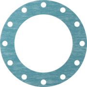 McMaster 9472K645 Oil-Resistant Aramid/Buna-N Gasket with Bolt Holes, for 10 Pipe Size, ANSI Class 150