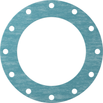 McMaster 9472K646 Oil-Resistant Aramid/Buna-N Gasket with Bolt Holes, for 12 Pipe Size, ANSI Class 150, 1/8" Thick