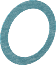 McMaster 9472K623 Oil-Resistant Aramid/Buna-N Gasket for 6 Pipe Size, ANSI Class 150, 1/8" Thick