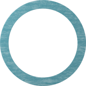 McMaster 9472K625 Oil-Resistant Aramid/Buna-N Gasket for 10 Pipe Size, ANSI Class 150, 1/8" Thick