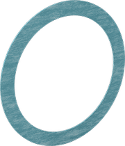 McMaster 9472K625 Oil-Resistant Aramid/Buna-N Gasket for 10 Pipe Size, ANSI Class 150, 1/8" Thick