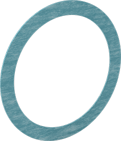 McMaster 9472K625 Oil-Resistant Aramid/Buna-N Gasket for 10 Pipe Size, ANSI Class 150, 1/8" Thick