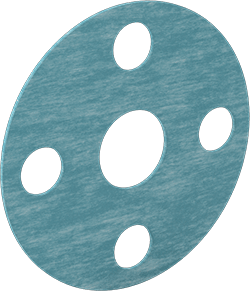 McMaster 9472K632 Oil-Resistant Aramid-Reinforced Buna-N Gasket with Bolt Holes, for 3/4 Pipe Size, ANSI Class 150, 1/16 in Thickness