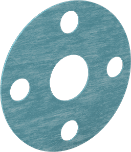 McMaster 9472K633 Oil-Resistant Aramid-Reinforced Buna-N Gasket with Bolt Holes, for 1 Pipe Size, ANSI Class 150 1/16 in thickness