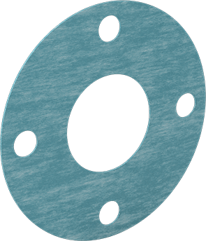 McMaster 9472K637 Oil-Resistant Aramid-Reinforced Buna-N Gasket with Bolt Holes, for 2-1/2 Pipe Size, ANSI Class 150
