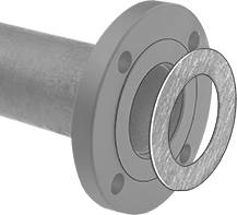 McMaster 9472K626 Oil-Resistant Aramid/Buna-N Gasket for 12 Pipe Size, ANSI Class 150, 1/8" Thick