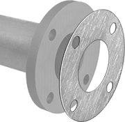 McMaster 9472K632 Oil-Resistant Aramid-Reinforced Buna-N Gasket with Bolt Holes, for 3/4 Pipe Size, ANSI Class 150, Thickness 1/8 in