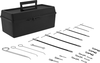 McMaster 9498K13 Changeable-Tip Packing Seal Puller Set 49 Pieces