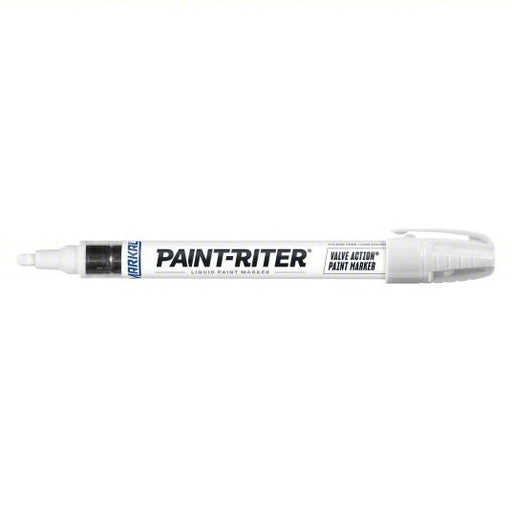 Markal 96820 Paint Marker Fiber Nib, Medium Tip Size, White, Gen Purpose
