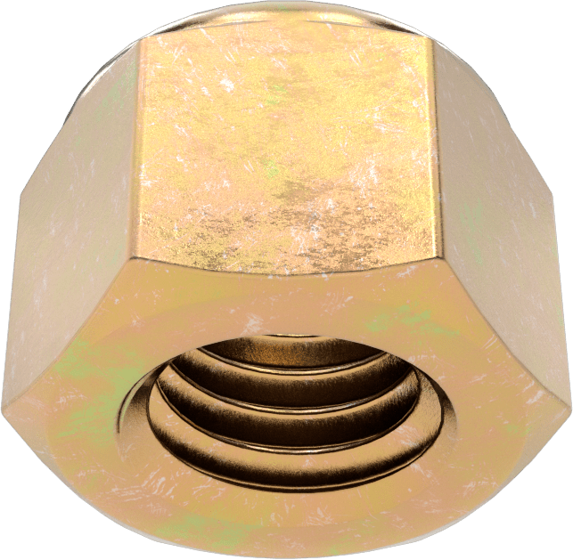 McMaster 97135A250 High-Strength Steel Nylon-Insert Locknut, Pack of 10, Grade 8, Zinc Yellow-Chromate Plated, 1/2"-13 Thread