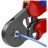 Knipex 97 53 14 Crimper Insulated Single Ferrules/Non-Insulated Single Ferrules, Hexagon Crimp, 28 AWG