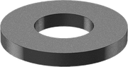 McMaster 98029A033 Black-Oxide Steel Washer for 1/2" Screw Size, General Purpose, 0.531" ID
