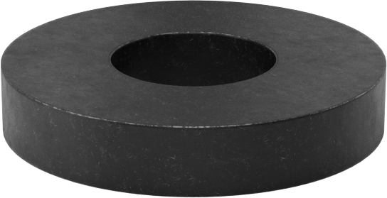 McMaster 98035A215 Black-Oxide Steel Washer, Oversized, for M18 Screw Size, 19.0 mm ID, 44.0 mm OD