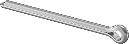 McMaster 98338A285 Zinc-Plated Carbon Steel Cotter Pins 3/16" Diameter, 2-1/2" Long PK50