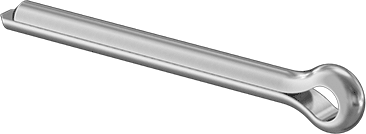 McMaster 98355A190 316 Stainless Steel Cotter Pin 5/32" Diameter, 1-1/2" Long PK25