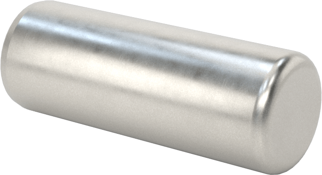 McMaster 98381A624 Dowel Pin, Pack of 25, Alloy Steel, 3/8" Diameter, 1" Long