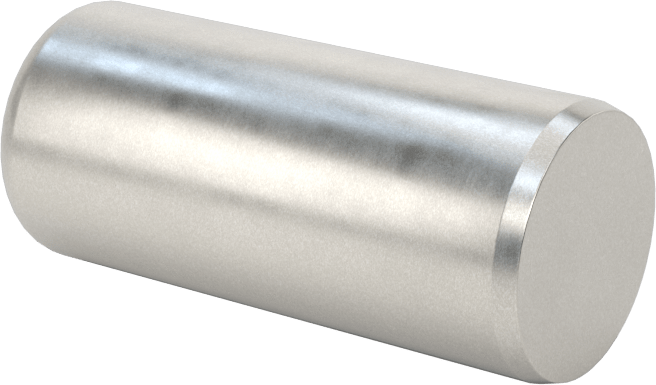 McMaster 98381A669 Dowel Pin, Pack of 10, Alloy Steel, 7/16" Diameter, 1" Long