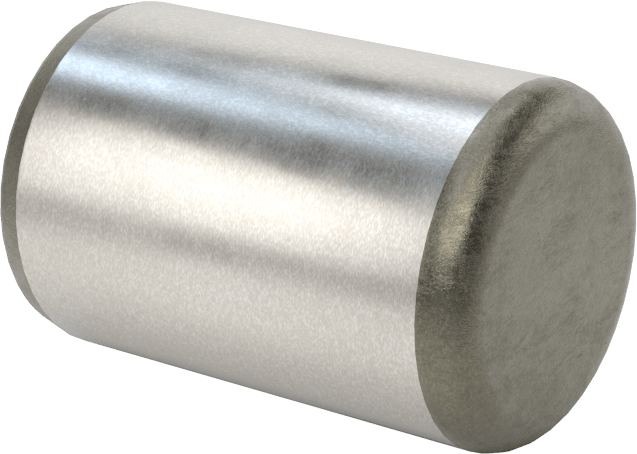 McMaster 98381A710 Dowel Pin, Pack of 10, 4140 Alloy Steel, 1/2" Diameter, 3/4" Long