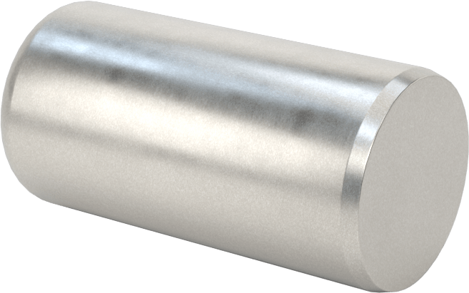 McMaster 98381A712 Dowel Pin, Pack of 10, Alloy Steel, 1/2" Diameter, 1" Long