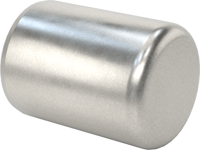 McMaster 98381A801 Dowel Pin, Pack of 5, 4140 Alloy Steel, 3/4" Diameter, 1" Long