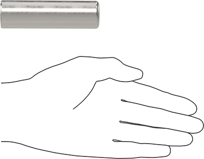 McMaster 98381A918 Dowel Pin 4140 Alloy Steel, 1" Diameter, 3-1/2" Long