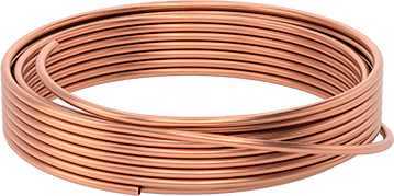 McMaster 9939K33 Copper Tubing with Coated Interior 3/8" OD, 0.032" Wall Thickness
