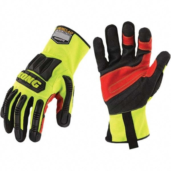 Kong KRIG-05-XL Mechanics Gloves XL (10), Riggers Glove, Synthetic Leather, ANSI Cut Level A2, Palm Side, 1 PR