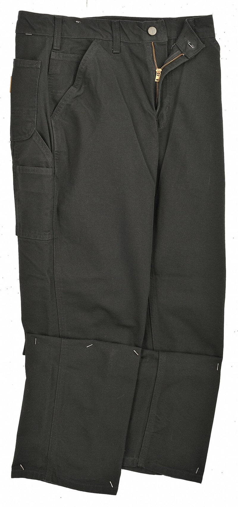 Carhartt B11-BLK Men's Duck Work Pants, Cotton, Black, 36W x 32L, Loose Fit, Straight Leg, 12 oz