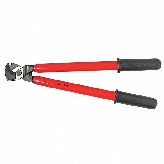 Wiha 11950 Cable Cutter Shear, 19 1/2 in Overall Lg