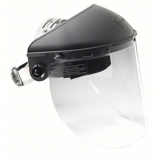 Honeywell Fibre-Metal 4178CL Faceshield Visor Clear, Uncoated, Polycarbonate, 8 in Visor Ht