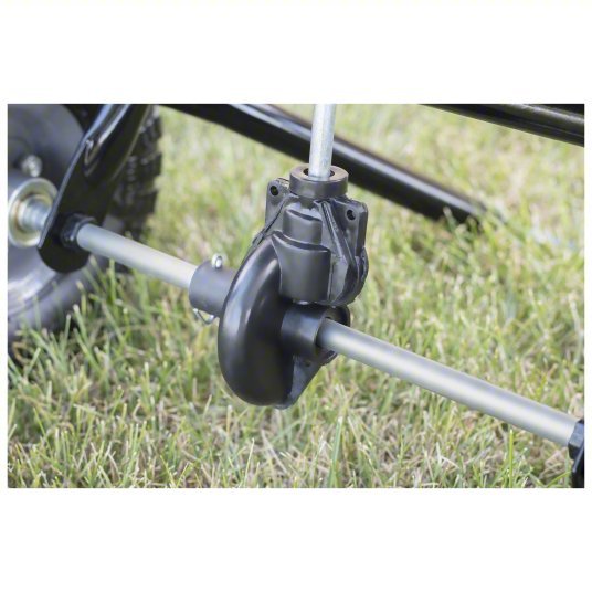 Agri-Fab 45-0531 Broadcast Spreader 85 lb Capacity, Pneumatic, Fixed T, Broadcast, Cable, 10 ft Spread Wd