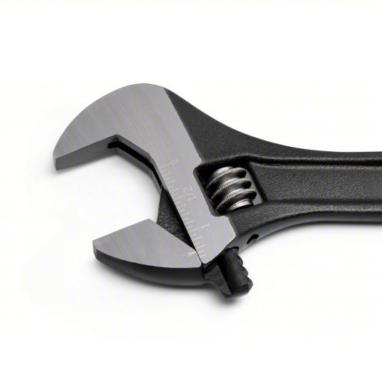 Crescent AT210VS Adjustable Wrench Alloy Steel, Black Oxide, 10 in Overall Lg, 1 5/16 in Jaw Capacity