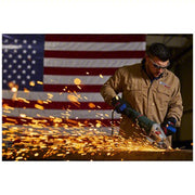 SAIT 20062 Depressed Center Grinding Wheel Type 27, 4 1/2 in x 1/4 in x 7/8 in, Aluminum Oxide, 46 Grit