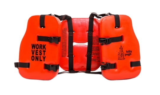Billy Pugh WVO-50S Workvest; Type V, Vinyl