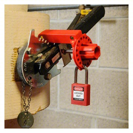 Brady 121504 Butterfly Valve and Cable Lockout Kit, For Lever Handle Handle Type