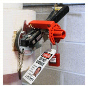 Brady 121505 Butterfly Valve and Cable Lockout Kit, For Lever Handle Type