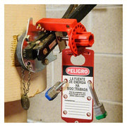 Brady 121505 Butterfly Valve and Cable Lockout Kit, For Lever Handle Type