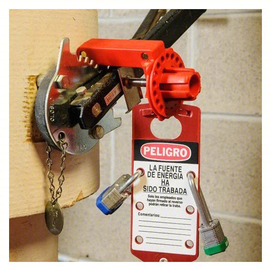 Brady 121505 Butterfly Valve and Cable Lockout Kit, For Lever Handle Type
