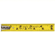 Keson PGT181033V Tape Measure Inch/Engineer's Scale, Nonmagnetic Single Hook Tip, Plastic, 33 ft, Std Blade