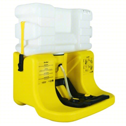 Bradley S19-921 Eyewash Station Gravity-Fed, 7 gal Cap, Eyes, Water Preservative, Media Sold Separately