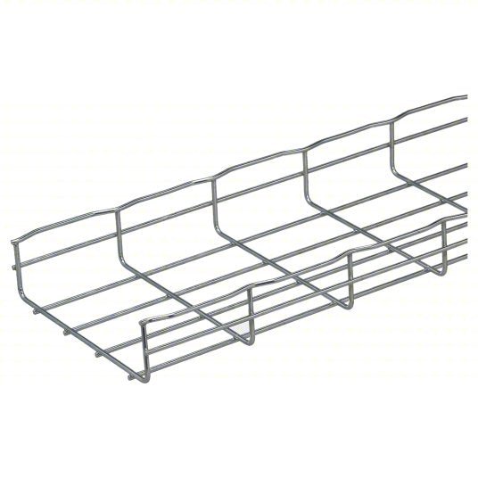 Cablofil CF54/200EZ Wire Mesh Cable Tray, 8x2In, 10 Ft