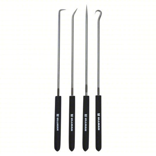 Ullman CHP4-L Hook/Pick Set Steel, Angle/Hook/Straight, 45° Angle/90°