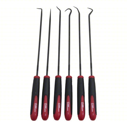 Ullman CHP6-LP Hook/Pick Set Steel, Angle/Hook/Multi-Angle/Straight