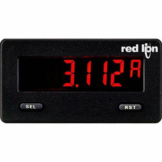 Red Lion CUB5IB00 Current Meter 99,999 Display Span - Min, -19,999 Display Span - Max, 28 V AC, 4X